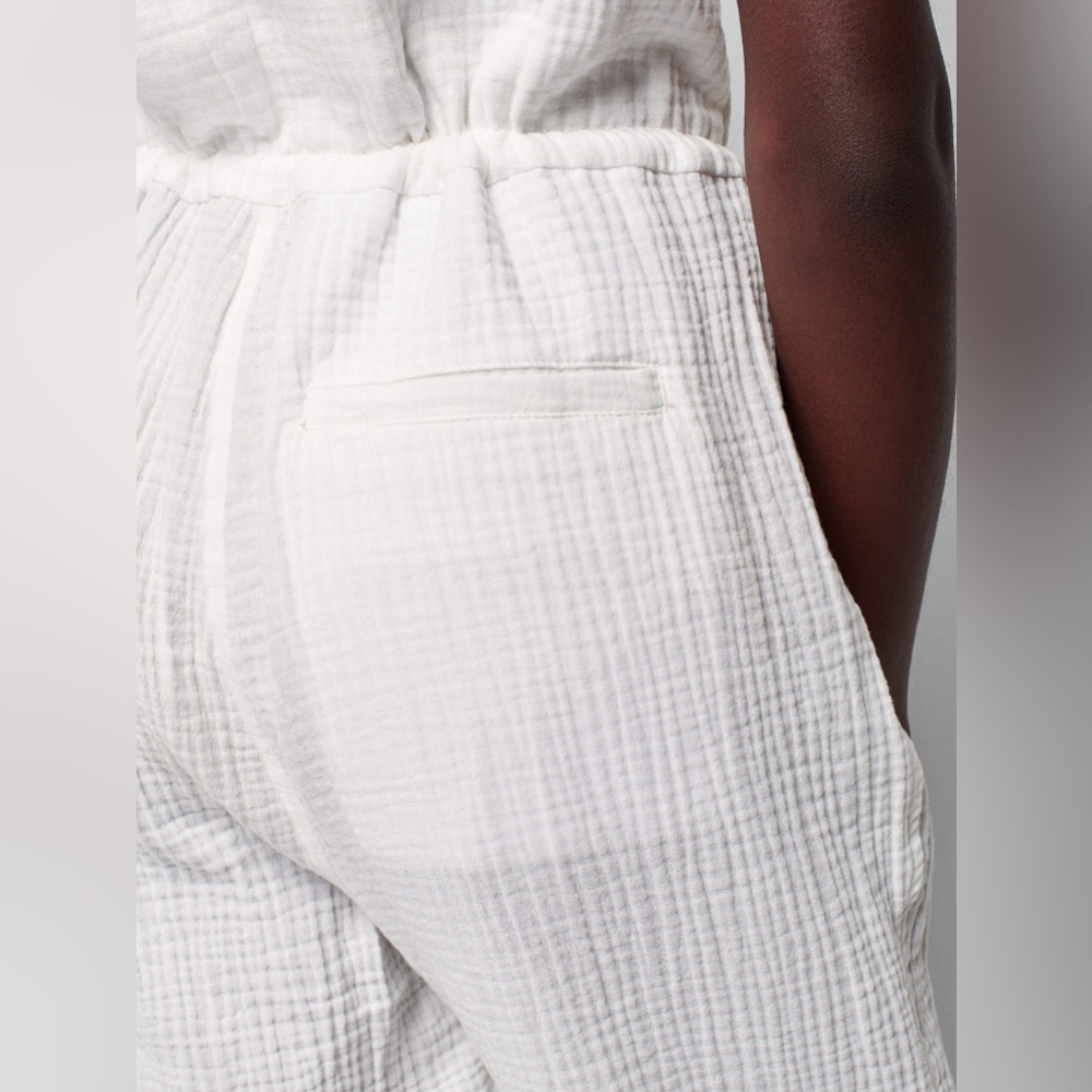 Faherty Dream Organize Cotton Gauze Leila Jumpsuit - Picture 7 of 15